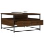 vidaXL Couchtisch Braun Eichen-Optik 80x80x45 cm Holzwerkstoff vidaXL Couchtisch Braun Eichen-Optik 80x80x45 cm Holzwerkstoff