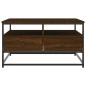 vidaXL Couchtisch Braun Eichen-Optik 80x80x45 cm Holzwerkstoff vidaXL Couchtisch Braun Eichen-Optik 80x80x45 cm Holzwerkstoff