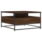 vidaXL Couchtisch Braun Eichen-Optik 80x80x45 cm Holzwerkstoff vidaXL Couchtisch Braun Eichen-Optik 80x80x45 cm Holzwerkstoff