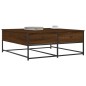 vidaXL Couchtisch Braun Eichen-Optik 100x99x40 cm Holzwerkstoff vidaXL Couchtisch Braun Eichen-Optik 100x99x40 cm Holzwerkstoff