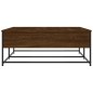 vidaXL Couchtisch Braun Eichen-Optik 100x99x40 cm Holzwerkstoff vidaXL Couchtisch Braun Eichen-Optik 100x99x40 cm Holzwerkstoff