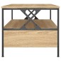 vidaXL Couchtisch Sonoma-Eiche 100x51x45 cm Holzwerkstoff vidaXL Couchtisch Sonoma-Eiche 100x51x45 cm Holzwerkstoff