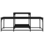 vidaXL Couchtisch Schwarz 102x60x45 cm Holzwerkstoff