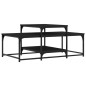 vidaXL Couchtisch Schwarz 102x60x45 cm Holzwerkstoff
