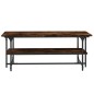 vidaXL Couchtisch Räuchereiche 100x50x40 cm Holzwerkstoff vidaXL Couchtisch Räuchereiche 100x50x40 cm Holzwerkstoff