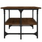vidaXL Couchtisch Braun Eichen-Optik 100x50x40 cm Holzwerkstoff vidaXL Couchtisch Braun Eichen-Optik 100x50x40 cm Holzwerkstoff