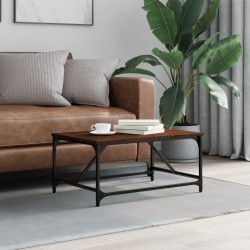 vidaXL Couchtisch Braun Eichen-Optik 75x50x35 cm Holzwerkstoff