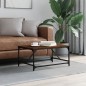 vidaXL Couchtisch Braun Eichen-Optik 75x50x35 cm Holzwerkstoff vidaXL Couchtisch Braun Eichen-Optik 75x50x35 cm Holzwerkstoff