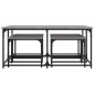 vidaXL Satztische 5 Stk. Grau Sonoma Holzwerkstoff vidaXL Satztische 5 Stk. Grau Sonoma Holzwerkstoff