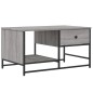 vidaXL Couchtisch Grau Sonoma 85,5x51x45 cm Holzwerkstoff vidaXL Couchtisch Grau Sonoma 85,5x51x45 cm Holzwerkstoff