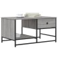 vidaXL Couchtisch Grau Sonoma 85,5x51x45 cm Holzwerkstoff vidaXL Couchtisch Grau Sonoma 85,5x51x45 cm Holzwerkstoff