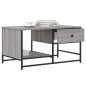 vidaXL Couchtisch Grau Sonoma 85,5x51x45 cm Holzwerkstoff vidaXL Couchtisch Grau Sonoma 85,5x51x45 cm Holzwerkstoff