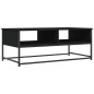 vidaXL Couchtisch Schwarz 100x51x40 cm Holzwerkstoff vidaXL Couchtisch Schwarz 100x51x40 cm Holzwerkstoff