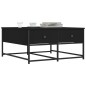 vidaXL Couchtisch Schwarz 80x80x40 cm Holzwerkstoff vidaXL Couchtisch Schwarz 80x80x40 cm Holzwerkstoff