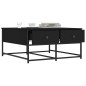 vidaXL Couchtisch Schwarz 80x80x40 cm Holzwerkstoff vidaXL Couchtisch Schwarz 80x80x40 cm Holzwerkstoff