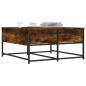 vidaXL Couchtisch Räuchereiche 80x80x40 cm Holzwerkstoff vidaXL Couchtisch Räuchereiche 80x80x40 cm Holzwerkstoff