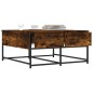 vidaXL Couchtisch Räuchereiche 80x80x40 cm Holzwerkstoff vidaXL Couchtisch Räuchereiche 80x80x40 cm Holzwerkstoff