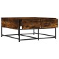 vidaXL Couchtisch Räuchereiche 80x80x40 cm Holzwerkstoff vidaXL Couchtisch Räuchereiche 80x80x40 cm Holzwerkstoff