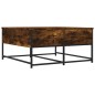 vidaXL Couchtisch Räuchereiche 80x80x40 cm Holzwerkstoff vidaXL Couchtisch Räuchereiche 80x80x40 cm Holzwerkstoff