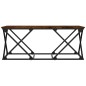 vidaXL Couchtisch Räuchereiche 100x49x40 cm Holzwerkstoff vidaXL Couchtisch Räuchereiche 100x49x40 cm Holzwerkstoff