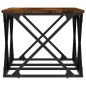 vidaXL Couchtisch Räuchereiche 100x49x40 cm Holzwerkstoff vidaXL Couchtisch Räuchereiche 100x49x40 cm Holzwerkstoff