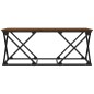 vidaXL Couchtisch Braun Eichen-Optik 100x49x40 cm Holzwerkstoff vidaXL Couchtisch Braun Eichen-Optik 100x49x40 cm Holzwerkstoff