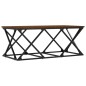 vidaXL Couchtisch Braun Eichen-Optik 100x49x40 cm Holzwerkstoff vidaXL Couchtisch Braun Eichen-Optik 100x49x40 cm Holzwerkstoff