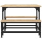 vidaXL Couchtisch Sonoma-Eiche 100x50,5x40 cm Holzwerkstoff vidaXL Couchtisch Sonoma-Eiche 100x50,5x40 cm Holzwerkstoff