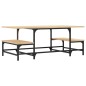 vidaXL Couchtisch Sonoma-Eiche 100x50,5x40 cm Holzwerkstoff vidaXL Couchtisch Sonoma-Eiche 100x50,5x40 cm Holzwerkstoff