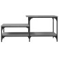 vidaXL Couchtisch Grau Sonoma 100x50,5x45 cm Holzwerkstoff vidaXL Couchtisch Grau Sonoma 100x50,5x45 cm Holzwerkstoff