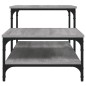 vidaXL Couchtisch Grau Sonoma 100x50,5x45 cm Holzwerkstoff vidaXL Couchtisch Grau Sonoma 100x50,5x45 cm Holzwerkstoff