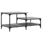 vidaXL Couchtisch Grau Sonoma 100x50,5x45 cm Holzwerkstoff vidaXL Couchtisch Grau Sonoma 100x50,5x45 cm Holzwerkstoff