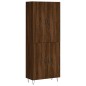 vidaXL Highboard Braun Eichen-Optik 69,5x34x180 cm Holzwerkstoff vidaXL Highboard Braun Eichen-Optik 69,5x34x180 cm Holzwerkstoff
