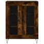 vidaXL Highboard Räuchereiche 69,5x34x180 cm Holzwerkstoff vidaXL Highboard Räuchereiche 69,5x34x180 cm Holzwerkstoff