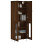 vidaXL Highboard Braun Eichen-Optik 69,5x34x180 cm Holzwerkstoff vidaXL Highboard Braun Eichen-Optik 69,5x34x180 cm Holzwerkstoff