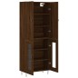 vidaXL Highboard Braun Eichen-Optik 69,5x34x180 cm Holzwerkstoff vidaXL Highboard Braun Eichen-Optik 69,5x34x180 cm Holzwerkstoff