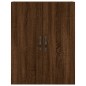 vidaXL Highboard Braun Eichen-Optik 69,5x34x180 cm Holzwerkstoff vidaXL Highboard Braun Eichen-Optik 69,5x34x180 cm Holzwerkstoff
