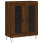 vidaXL Highboard Braun Eichen-Optik 69,5x34x180 cm Holzwerkstoff vidaXL Highboard Braun Eichen-Optik 69,5x34x180 cm Holzwerkstoff