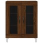 vidaXL Highboard Braun Eichen-Optik 69,5x34x180 cm Holzwerkstoff vidaXL Highboard Braun Eichen-Optik 69,5x34x180 cm Holzwerkstoff
