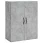 vidaXL Highboard Betongrau 69,5x34x180 cm Holzwerkstoff vidaXL Highboard Betongrau 69,5x34x180 cm Holzwerkstoff