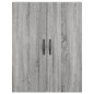 vidaXL Highboard Grau Sonoma 69,5x34x180 cm Holzwerkstoff vidaXL Highboard Grau Sonoma 69,5x34x180 cm Holzwerkstoff
