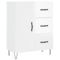 vidaXL Highboard Hochglanz-Weiß 69,5x34x180 cm Holzwerkstoff vidaXL Highboard Hochglanz-Weiß 69,5x34x180 cm Holzwerkstoff