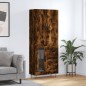 vidaXL Highboard Räuchereiche 69,5x34x180 cm Holzwerkstoff vidaXL Highboard Räuchereiche 69,5x34x180 cm Holzwerkstoff