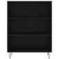 vidaXL Highboard Schwarz 69,5x34x180 cm Holzwerkstoff vidaXL Highboard Schwarz 69,5x34x180 cm Holzwerkstoff