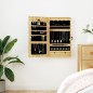 Schmuckschrank mit Spiegel Wandmontage 37,5x10x67 cm Schmuckschrank mit Spiegel Wandmontage 37,5x10x67 cm