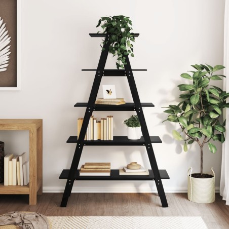 vidaXL Regal mit 5 Böden A-Form 110x40x180,5 cm Massivholz Kiefer