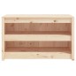 vidaXL Outdoor-Küchenschrank 106x55x64 cm Massivholz Kiefer vidaXL Outdoor-Küchenschrank 106x55x64 cm Massivholz Kiefer