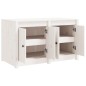 vidaXL Outdoor-Küchenschrank Weiß 106x55x64 cm Massivholz Kiefer vidaXL Outdoor-Küchenschrank Weiß 106x55x64 cm Massivholz Kiefer