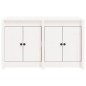vidaXL Outdoor-Küchenschrank Weiß 106x55x64 cm Massivholz Kiefer vidaXL Outdoor-Küchenschrank Weiß 106x55x64 cm Massivholz Kiefer