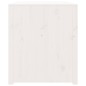 vidaXL Outdoor-Küchenschrank Weiß 106x55x64 cm Massivholz Kiefer vidaXL Outdoor-Küchenschrank Weiß 106x55x64 cm Massivholz Kiefer